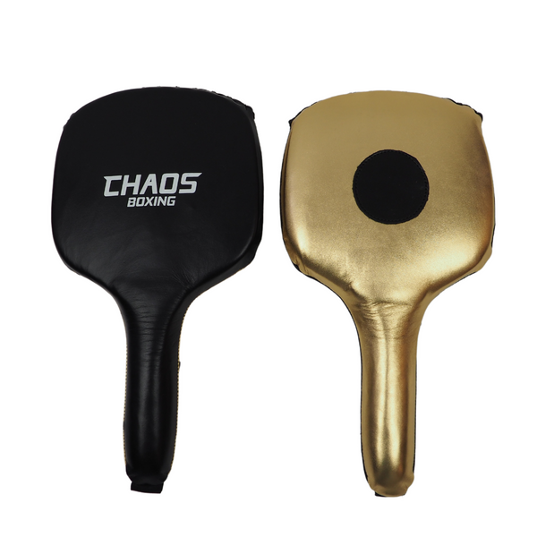 Focus Paddles Black & Gold - CHAOS BOXING